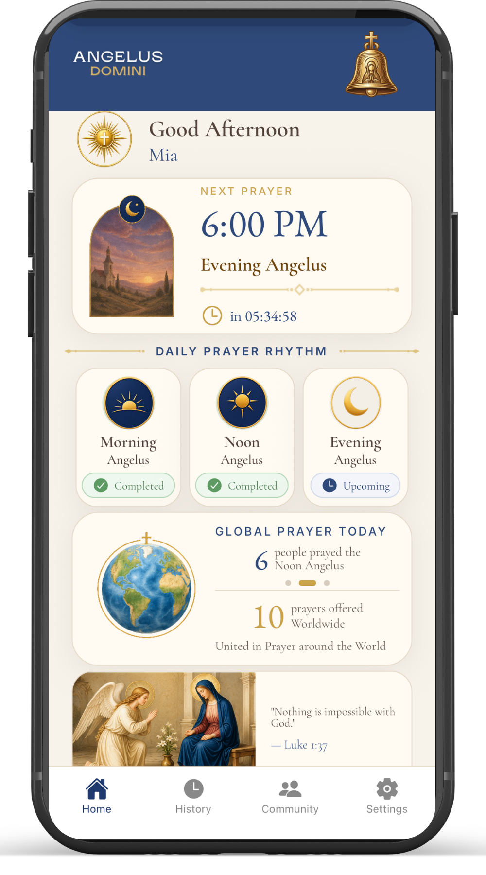 Angelus Domini app